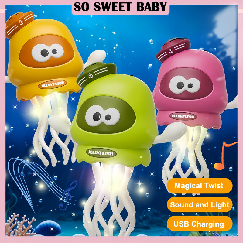 Dancing Octopus Toy Magical Induction Twist Octopus Toy with Light