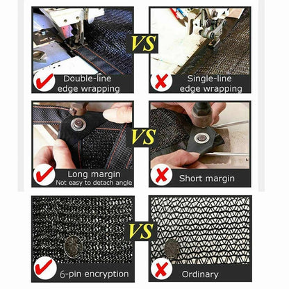 Shade Sail Garden Sun Shade Net Car Cover Sun Shade Net Outdoor Anti-UV Awnings Sun Shelter Garden Patio Pool