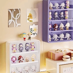Storage Organizer Blind Box Acrylic Display Box Transparent Toy Doll Figure Case