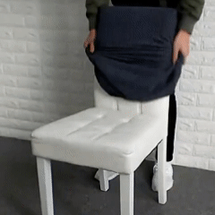Chair Cover Elastic Thickened Family Restaurant Knitted Solid Color Seat Cover Sarung Kerusi Murah