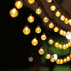 100 LED Lampu Raya Solar Fairy String Lights Outdoor Waterproof Lampu Hiasan Solar Power Lamp