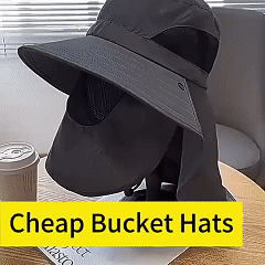 Outdoor Windproof Sun Hat with Ice Sleeve Hiking Hat Face Cover Protection Waterproof Cap Fishing Camping Hats