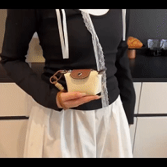 Portable Nylon Coin Purse Compact Lipstick Earphone Storage Bag Functional Travel Pouch Women Girls