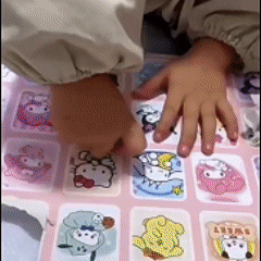 Kuromi Blind Box Kids Toys 40pcs Pvc Keychain Mystery Surprise Gift Box Parent Child Interactive Toys