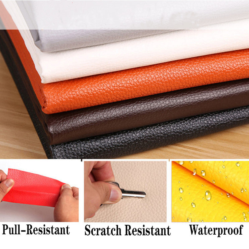 Leather Repair Self-Adhesive Patch Stick on Sofa Repairing Leather PU Fabric Sticker Patches