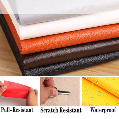 Leather Repair Self-Adhesive Patch Stick on Sofa Repairing Leather PU Fabric Sticker Patches