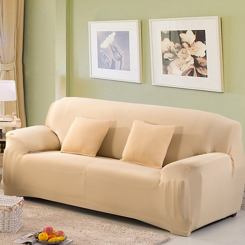 1/2/3/4 Seater Sofa Cover Dustproof Cover Sofa Cushion Cover Universal Slipcover Seat Cover Raya Decoration