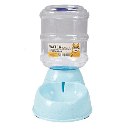 3.8L Pet Automatic Feeder Dog Cat Auto Water Dispenser Large Capacity Feeding Food Bowl Kucing