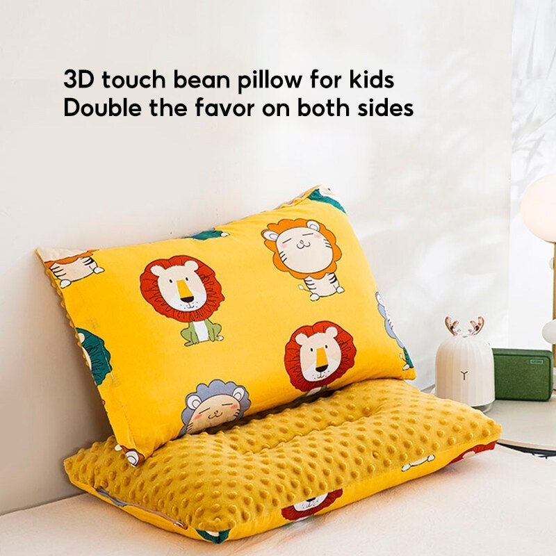 Kid Sleeping Cotton Pillows Infant Baby Prevent Flat Head Pillow Guard Bed Pillow Bantal Kapas Budak