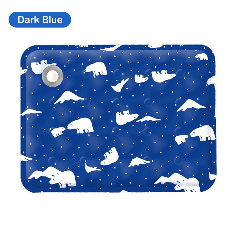 S-XL Pet Cooling Pad Cat Dog Summer Ice Pad Waterproof Sleeping Bed Sofa Cushion Carpet