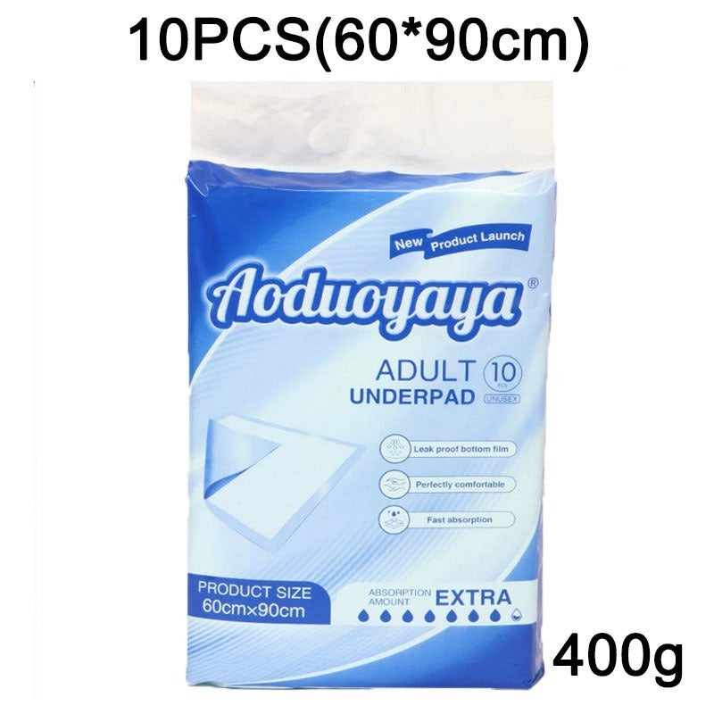 10/80/100 Pcs Disposable Diapers Adult Care Mat Incontinence Pad Breathable Wash Pad