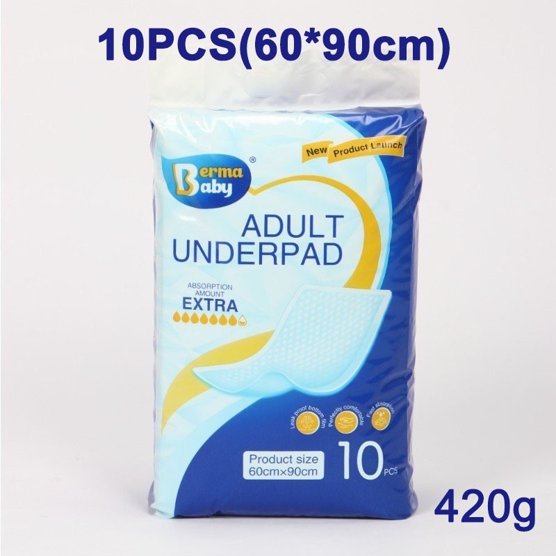 10/80/100 Pcs Disposable Diapers Adult Care Mat Incontinence Pad Breathable Wash Pad