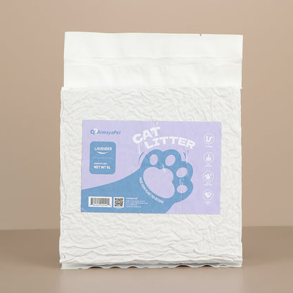 AimayaPet 6L(2/1.5Kg) Premium Natural Tofu Cat Litter Super Fast Clumping - 6 Fragrances