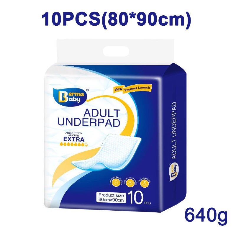 10/80/100 Pcs Disposable Diapers Adult Care Mat Incontinence Pad Breathable Wash Pad