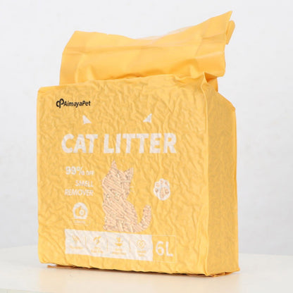 AimayaPet 6L(2/1.5Kg) Premium Natural Tofu Cat Litter Super Fast Clumping - 6 Fragrances