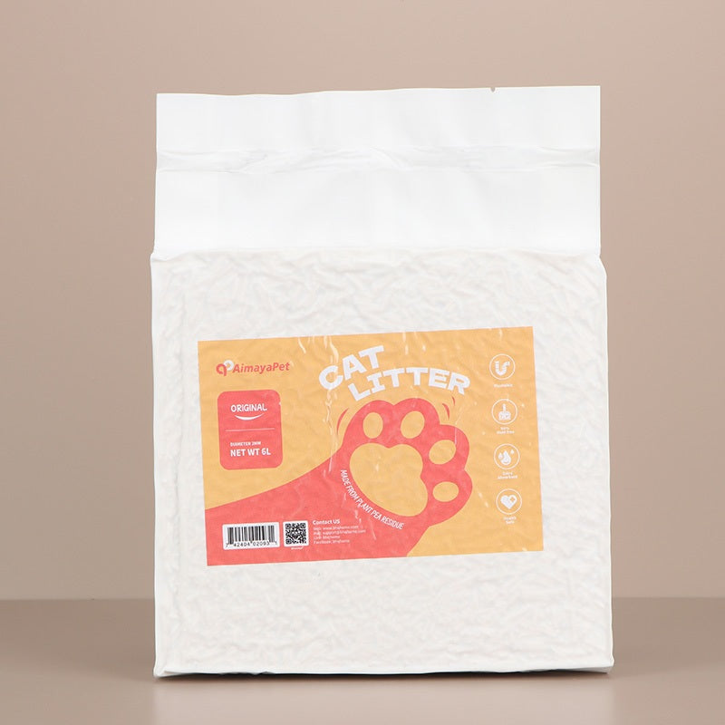 AimayaPet 6L(2/1.5Kg) Premium Natural Tofu Cat Litter Super Fast Clumping - 6 Fragrances