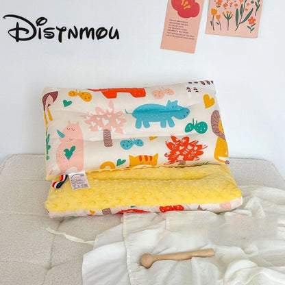 Kid Sleeping Cotton Pillows Infant Baby Prevent Flat Head Pillow Guard Bed Pillow Bantal Kapas Budak
