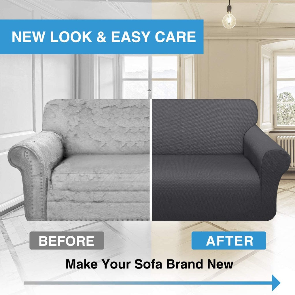 1/2/3/4 Seater Sofa Cover Dustproof Cover Sofa Cushion Cover Universal Slipcover Seat Cover Raya Decoration