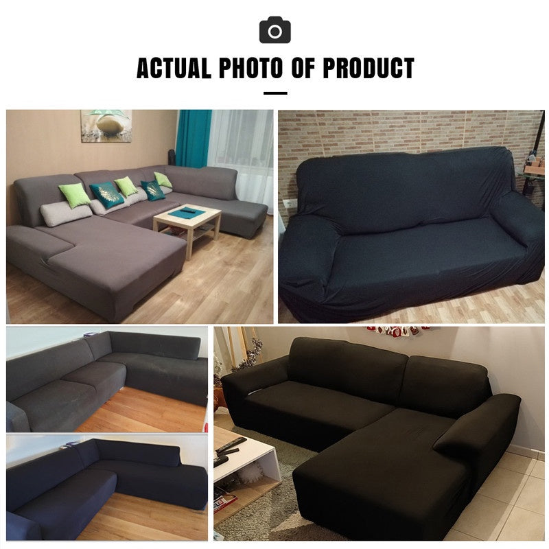1/2/3/4 Seater Sofa Cover Dustproof Cover Sofa Cushion Cover Universal Slipcover Seat Cover Raya Decoration