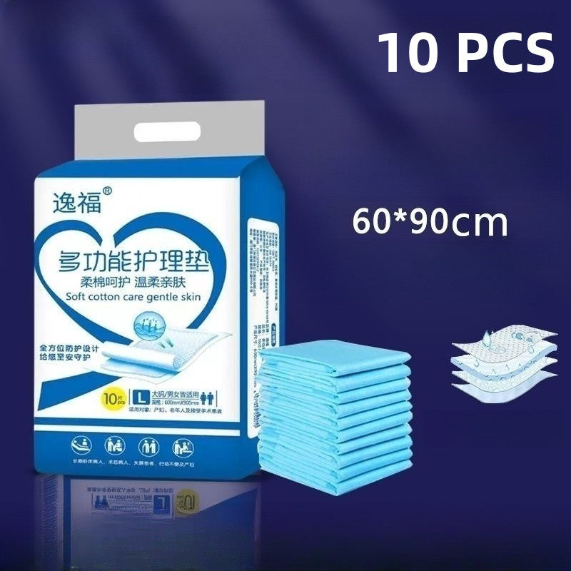 10/80/100 Pcs Disposable Diapers Adult Care Mat Incontinence Pad Breathable Wash Pad