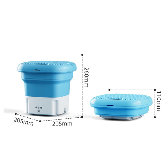 Mini Washing Machine Washer Dryer Mini Folding Travel Laundry Washe Drying Centrifuge Mesin Basuh