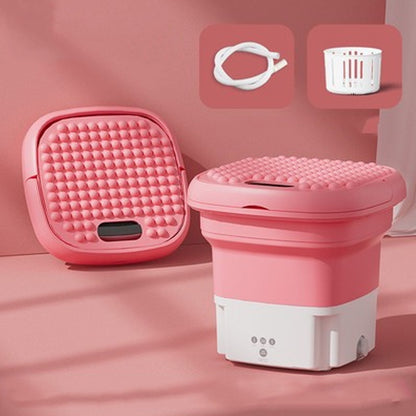 Mini Washing Machine Washer Dryer Mini Folding Travel Laundry Washe Drying Centrifuge Mesin Basuh