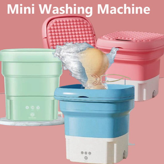 Mini Washing Machine Washer Dryer Mini Folding Travel Laundry Washe Drying Centrifuge Mesin Basuh