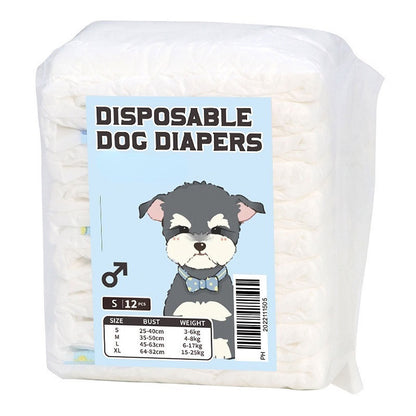 AimayaPet Pet Disposable Diapers-Male/Female(S/M/L/XL)