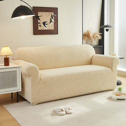 1/2/3/4 Seat Corner Sofa Cover  Elastic Stretchable Sofa Cover Premium Embossed Fabirc Sarung Raya Decoration