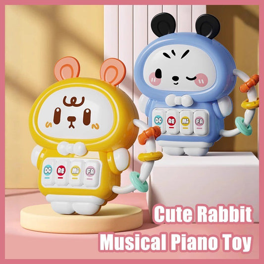 Cute Rabbit Musical Piano Toy Baby Toddler Early Education Developmental Instrument Toy