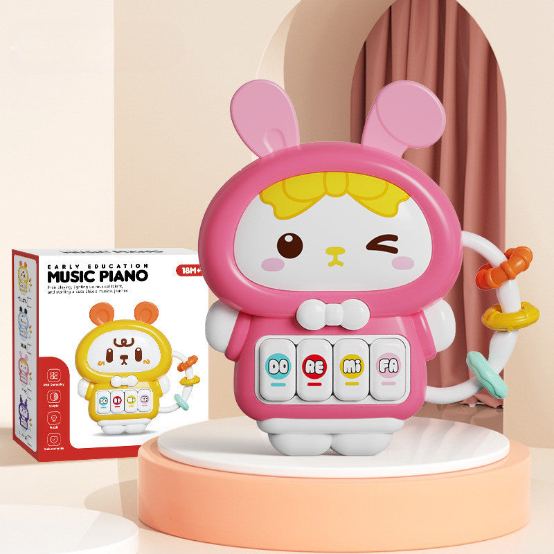 Cute Rabbit Musical Piano Toy Baby Toddler Early Education Developmental Instrument Toy