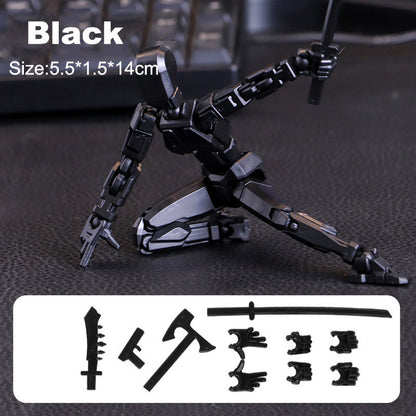 3d Printed Action Figure Lucky Dummy 13 Multi Joint Figure Movable Robot Doll Toy Assembly Model