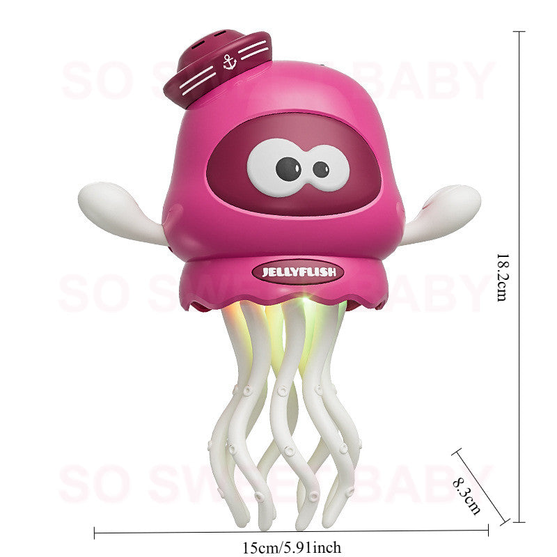 Dancing Octopus Toy Magical Induction Twist Octopus Toy with Light and Music Rechargeable Mainan