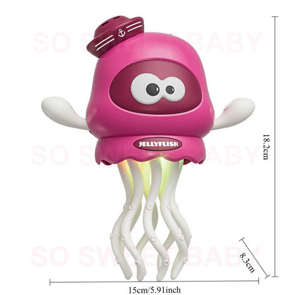 Dancing Octopus Toy Magical Induction Twist Octopus Toy with Light and Music Rechargeable Mainan