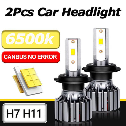 2Pcs Car Headlight High Quality H11 H7 9005 6500K 12V Car Headlights/Foglights Hi Lo Beam Headlamp