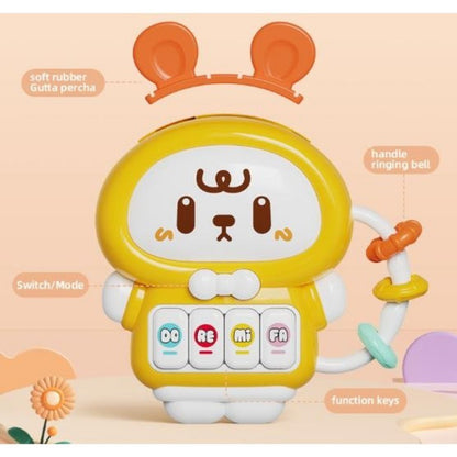 Cute Rabbit Musical Piano Toy Baby Toddler Early Education Developmental Instrument Toy