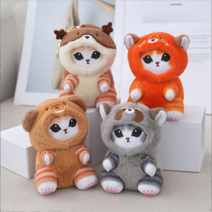 13cm Cute Keychain Plush Toy Desktop Decoration Cartoon Ornament Toys Birthday Gift