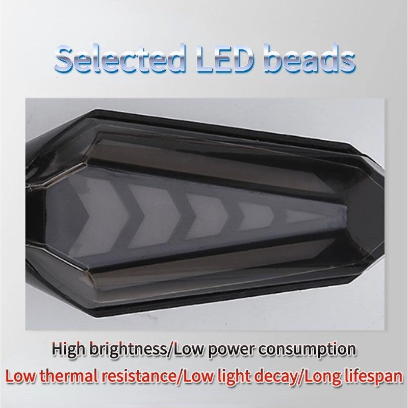 Led Signal Motorcycle Turn Signal Indicator Lampu Led Sequential Flowing Indicator Light Waterproof Universal Motor