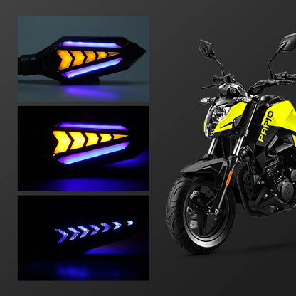Led Signal Motorcycle Turn Signal Indicator Lampu Led Sequential Flowing Indicator Light Waterproof Universal Motor