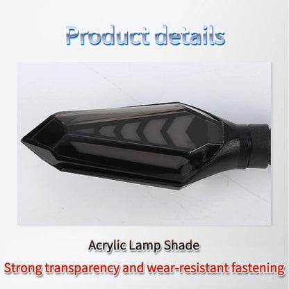 Led Signal Motorcycle Turn Signal Indicator Lampu Led Sequential Flowing Indicator Light Waterproof Universal Motor