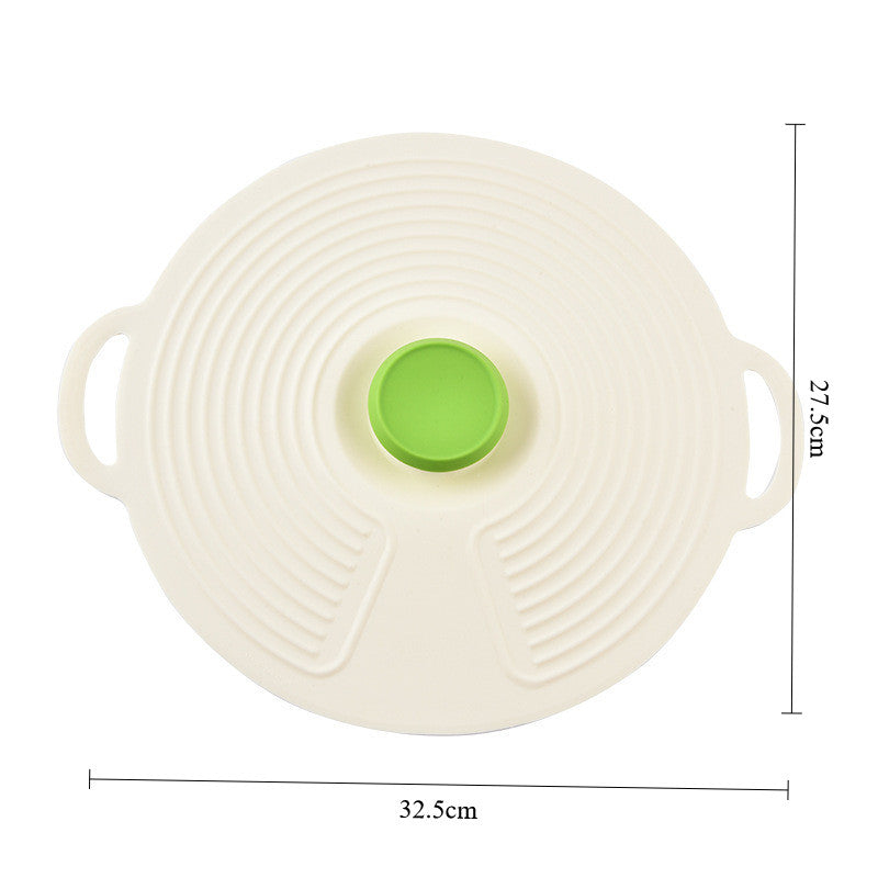Silicone Pot Lid Fresh-keeping Lid Reusable Food Lid Kitchen Tools Dust-proof Sealing Lid